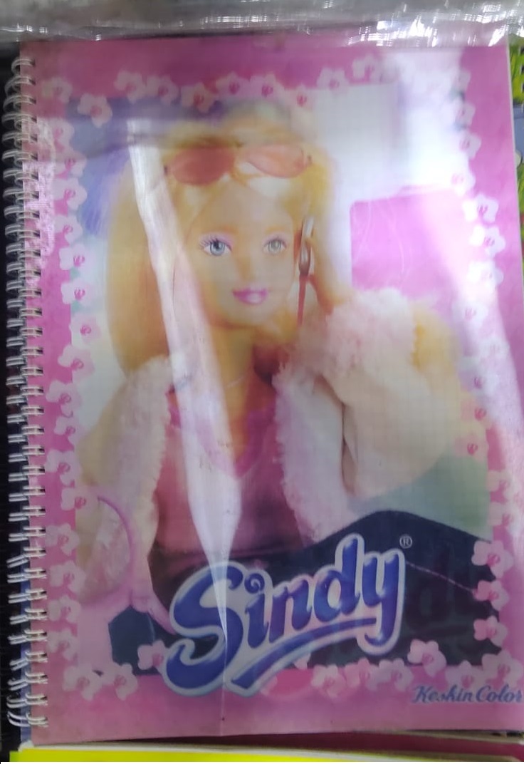 A4 PP KAPAK ,İÇİ RENKLİ,SPR.  KAHRAMAN DEFTER