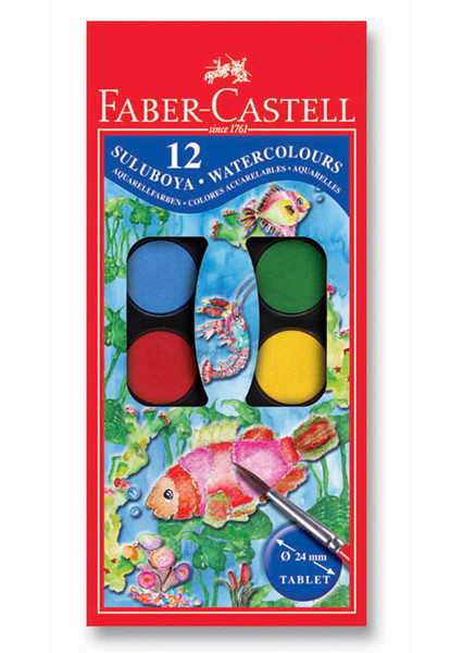 FABER CASTEL 12 RENK SULUBOYA